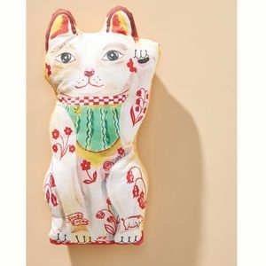 Nathalie Lete plush lucky cat doll
